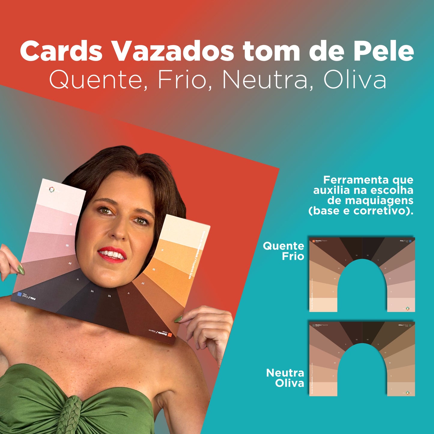 Cards Vazados de Tom de Pele