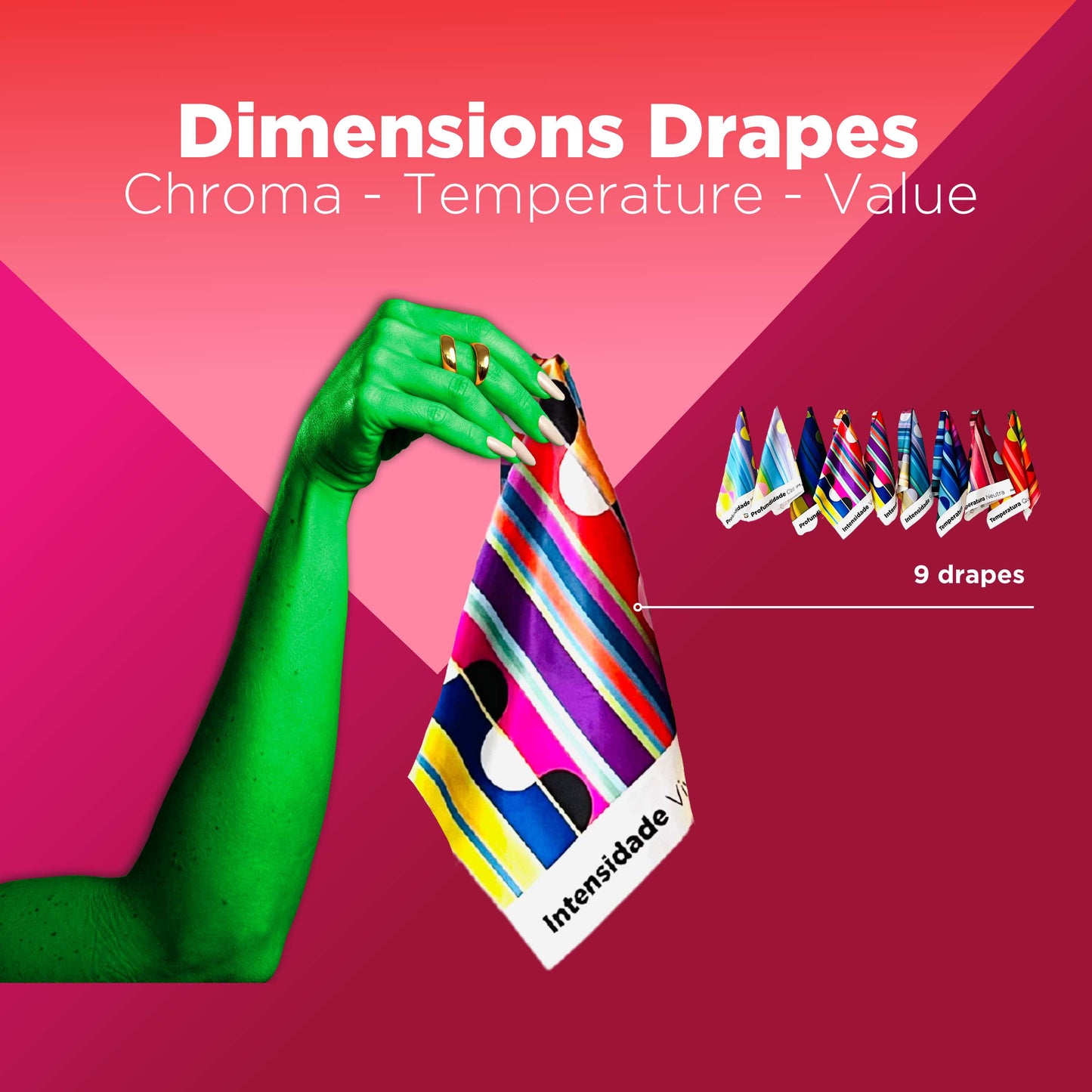 NEW - Dimensions set - 9 fabrics 