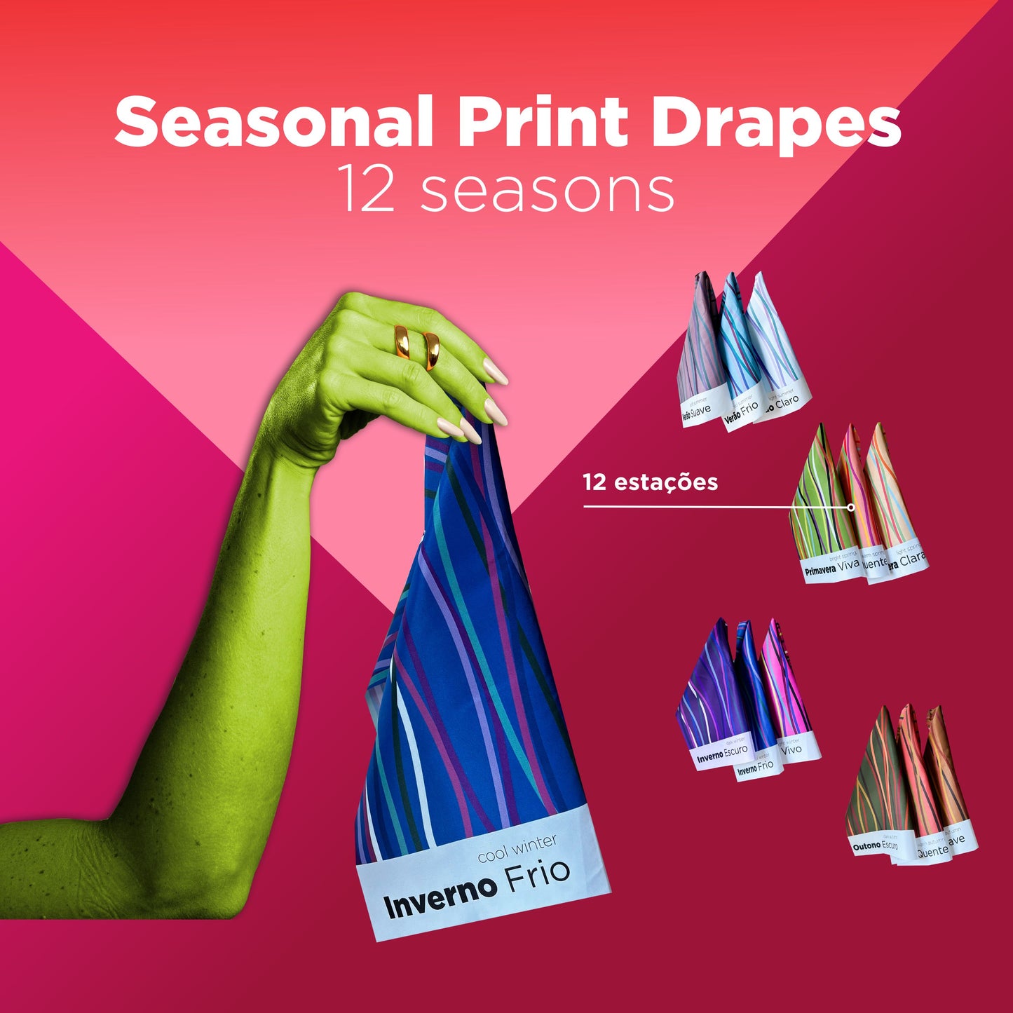 Seasonal Drapes Kit - 12 fabrics 