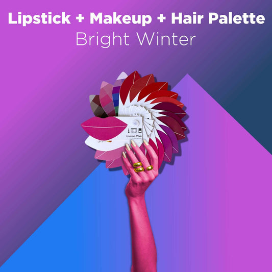 Cartela Batom + Make + Cabelo - Inverno Vivo