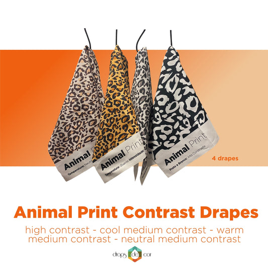 Kit Estampado Animal Print - 4 tecidos