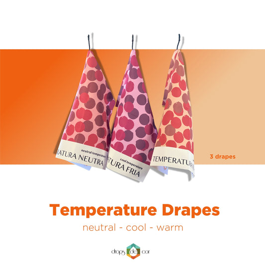 Kit de Tecidos de Temperatura Estampados - 3 tecidos