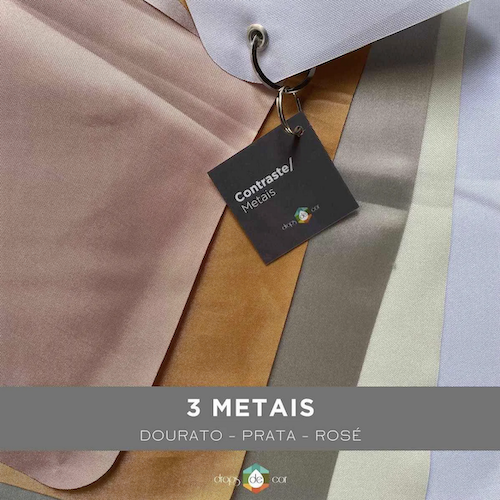 Metals and Neutrals Kit - 7 Fabrics 